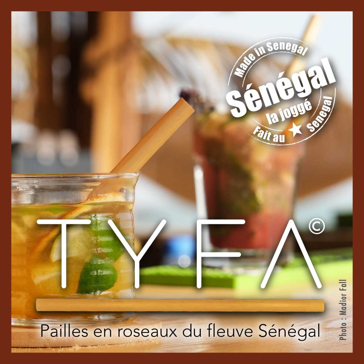 Fabrication et Distribution de pailles en roseaux pour boissons. 
Entièrement fabriquées au Sénégal. 100% végétales, naturelles, biodégradables. 
Pour professionnels de la restauration et pour particulier.