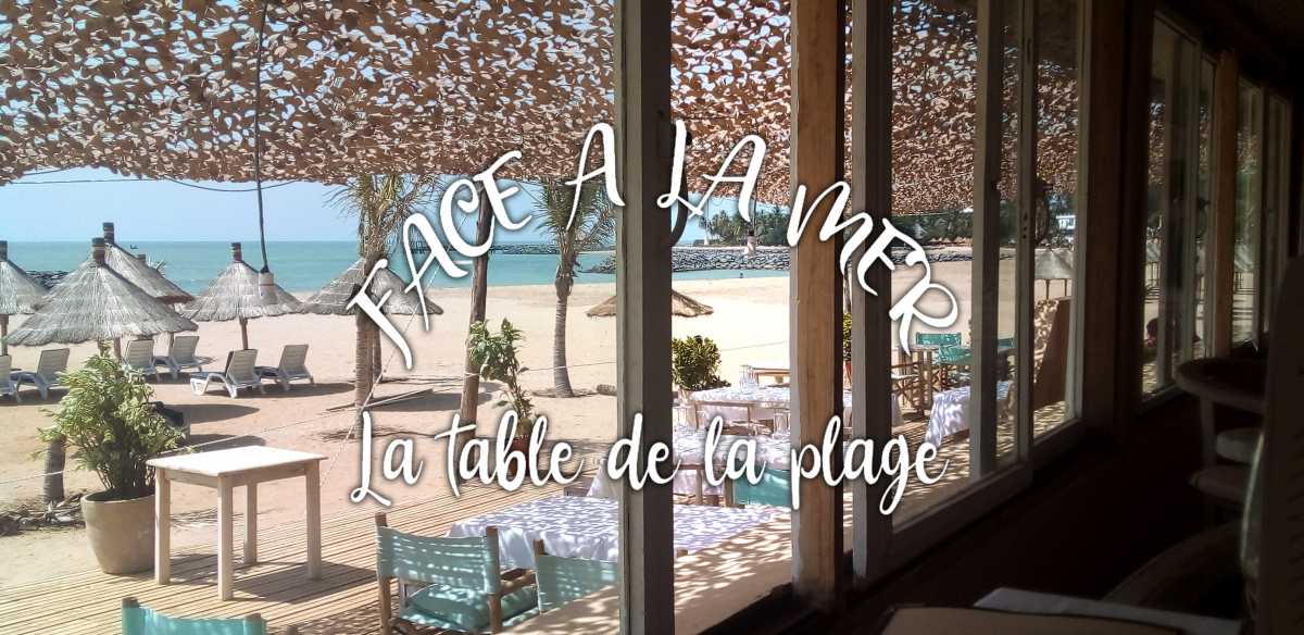 Votre table à la plage