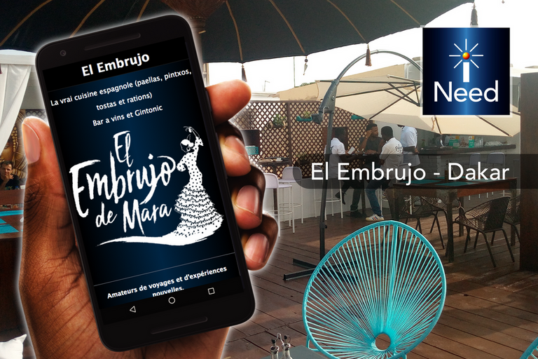 Restaurant El Embrujo application mobile senegal iNeed
