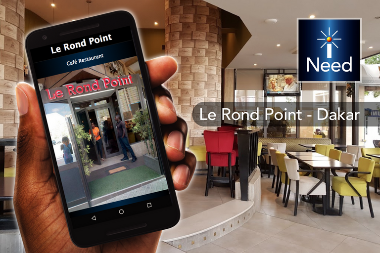 Restaurant Le Rond Point application mobile senegal iNeed
