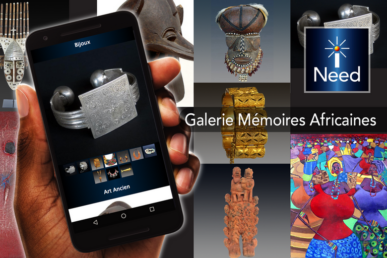 Galerie Mémoires Africaines application mobile senegal
