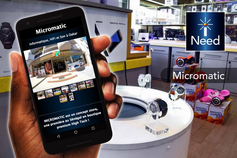 Informatique Micromatic application mobile senegal iNeed