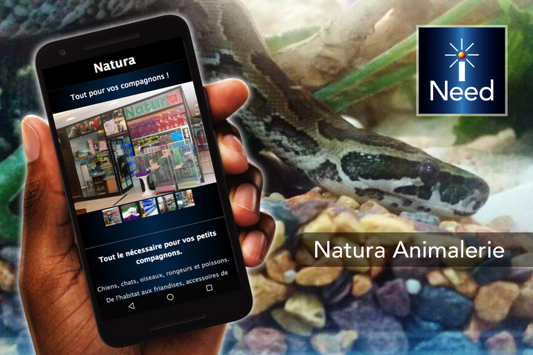 Animalerie Natura Animalerie application mobile senegal iNeed