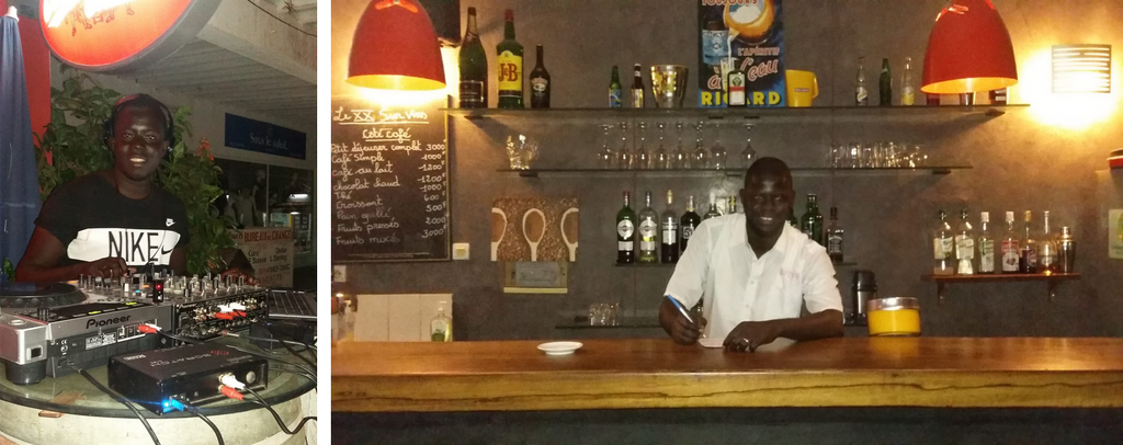 Les DJ et le barman de l'apéro mix !