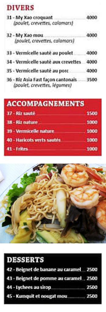 Restaurant Asiasiatique - asia fast